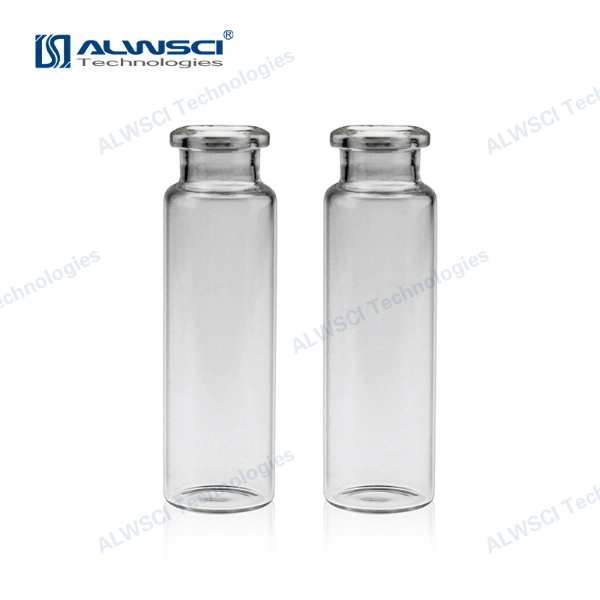 Alwsci 20ml Crimp Neck Gc Headspace Glass Vial