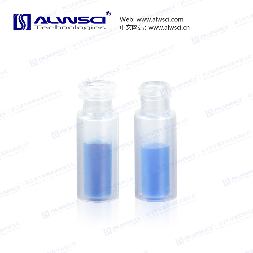 2ml 11mm PP Snap or Screw Top Vial with 0.7ml Micro-Vial for Chromatography Solution