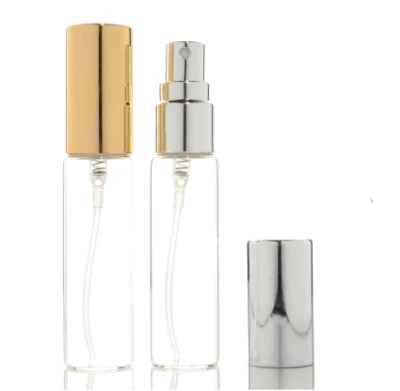 5 ml 10 ml échantillon verre bouteille de parfum verre transparent vaporisateur flacons de voyage en tube de verre mince