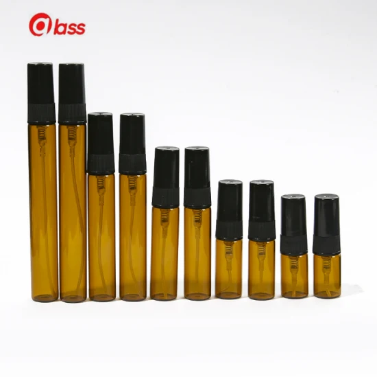 2 ml 3 ml 5 ml 10 ml bouteille de parfum en verre bouteille d'échantillon de parfum bouteille de pulvérisation portable flacon en verre