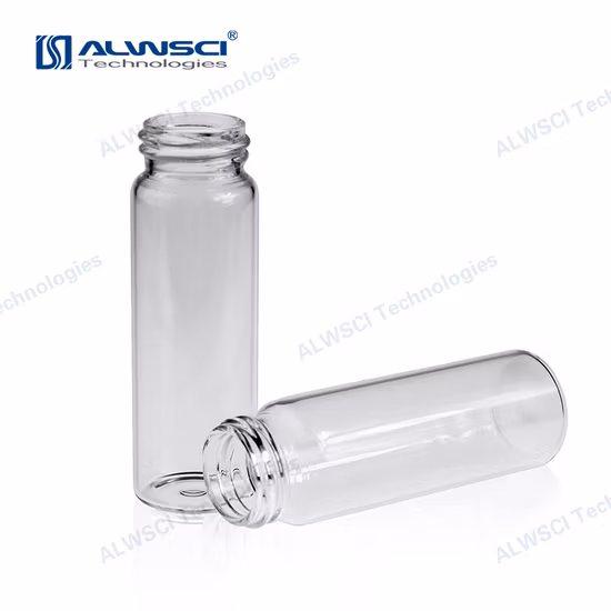 Alwsci ND13 Flacon d'échantillon en verre de stockage à col vissé ambré de 3 ml