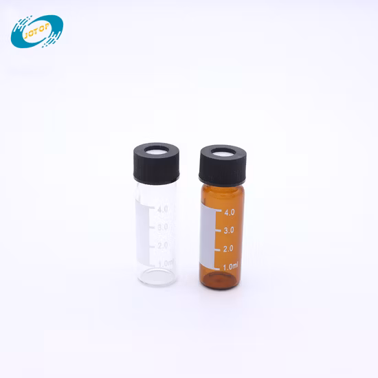 13-425 Flacons en verre filetés HPLC pour chromatographie liquide de laboratoire