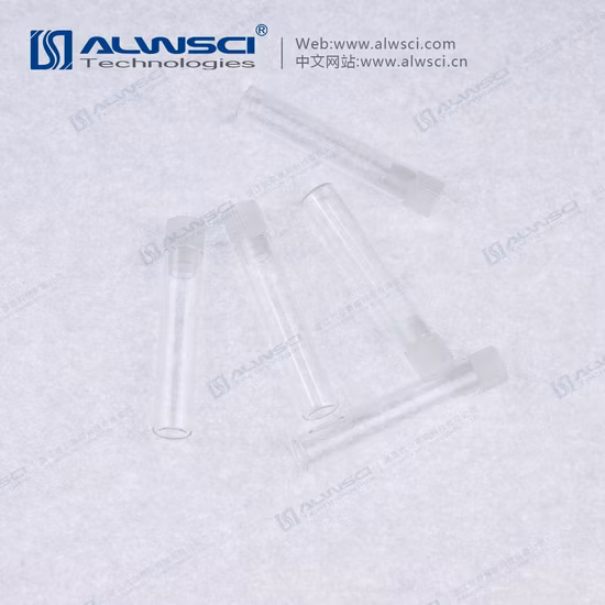 Flacon de laboratoire 1 ml 8 * 40 mm avec bouchon