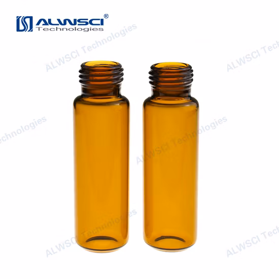 Alwsci certifié 20 ml en verre ultra propre flacon HPLC ND18 flacon Headspace à col vissé
